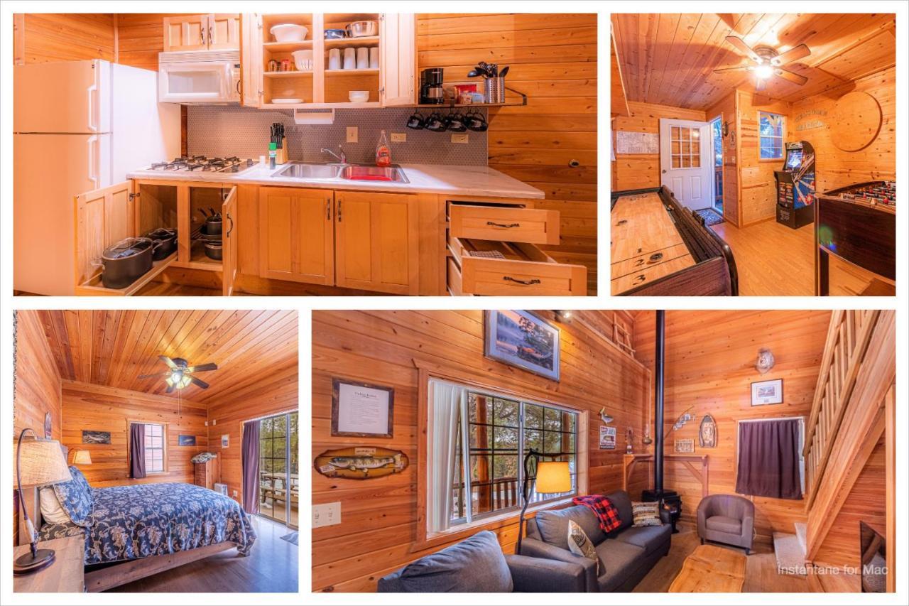 Cabin #4 The Wolves Den - Pet Friendly- Sleeps 6 - Playground & Game Room Payson Exterior photo